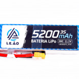 BATERIA LIPO ULTRA 11.1V 3S 5200MAH 30C / 60C COM PLUG XT60 PARA DRONES / AUTOMODELOS / ETC LEÃO LB5200LP3_XT60